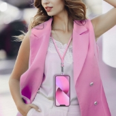 Bild von Universaler Anhänger für Ihr Smartphone mit einstellbarer Länge in Pink