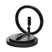 Led Ring 12 Zoll in Schwarz