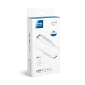 Bild von Kabel Blue Star mit USB C/USB C Anschluss 3A 
